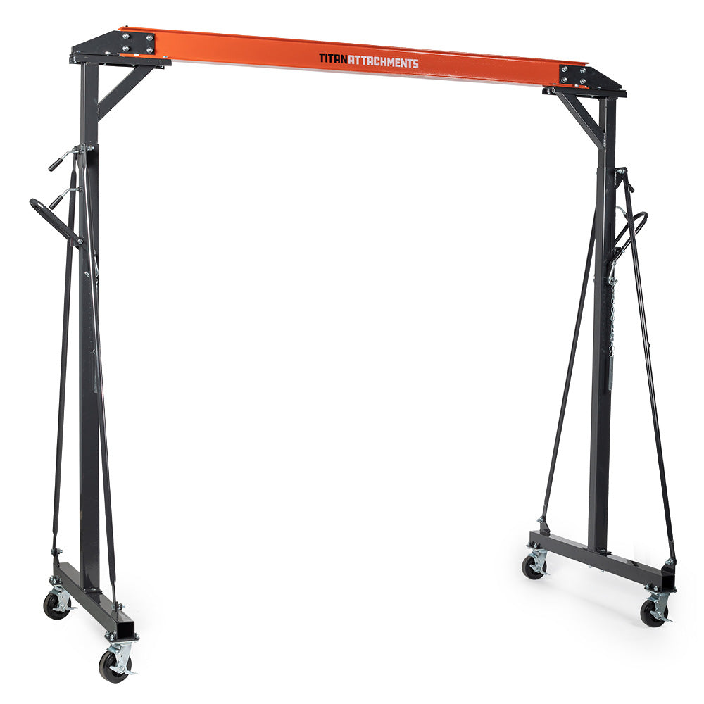 Adjustable Height Steel Gantry Crane | Titan Attachments