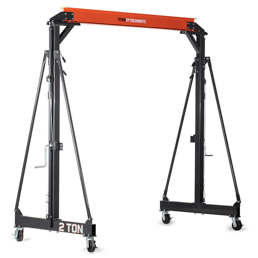 Scratch and Dent, Telescoping Gantry Crane | 2 Ton | Titan Attachments