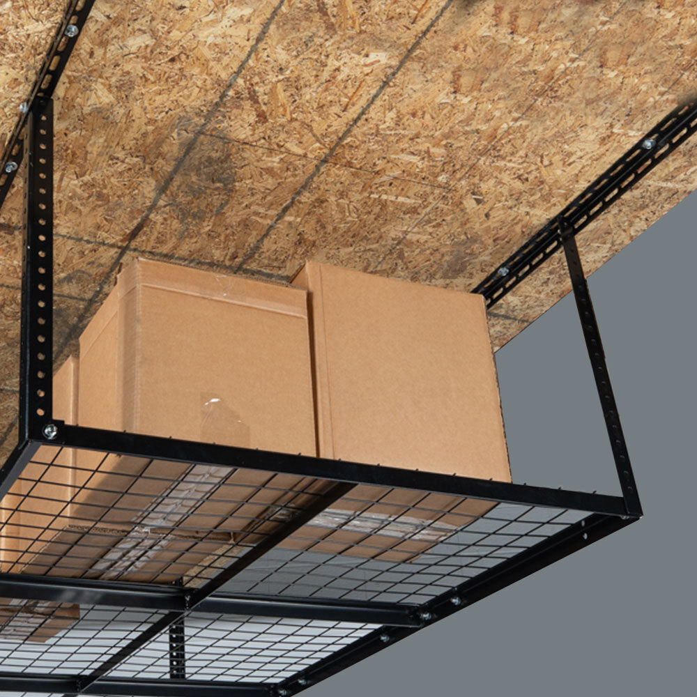 Overhead Warehouse Rack Overhead Storage Shelves How Useful Are Overhead Garage Storage Racks?