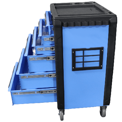 SCRATCH AND DENT - 32” 6 Drawer Mobile HD Tool Chest Cabinet - FINAL SALE