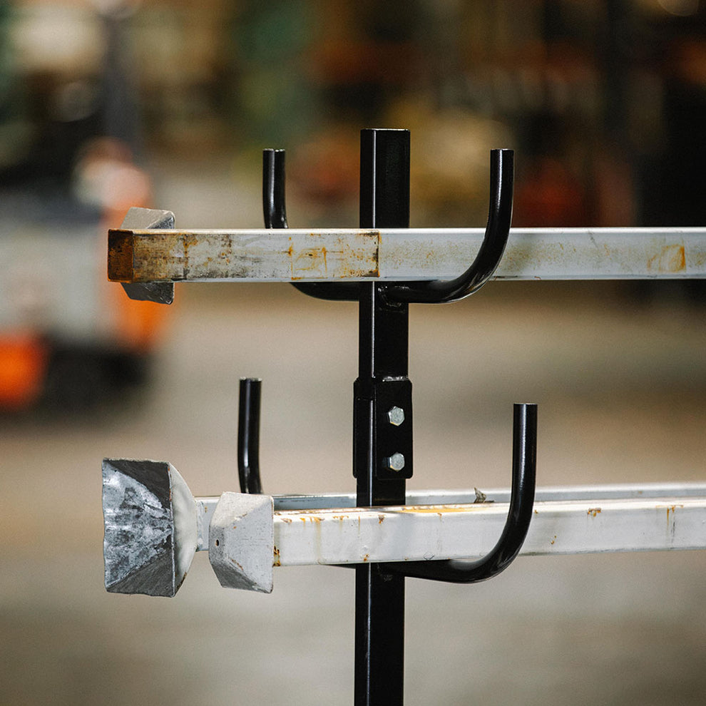 Tube Rack Cart Mobile Industrial Conduit and Pipe Rack Cart | Titan Attachments