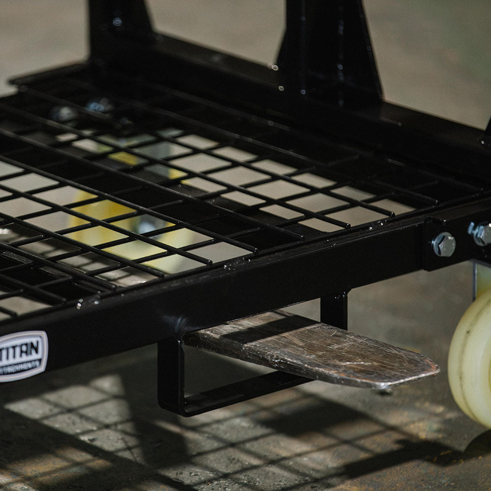 Tube Rack Cart Mobile Industrial Conduit and Pipe Rack Cart | Titan Attachments