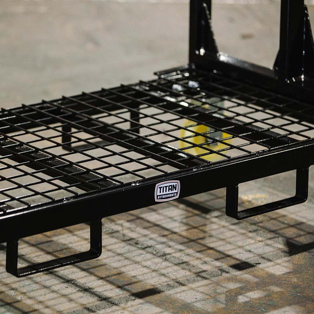 Mobile Industrial Conduit and Pipe Rack Cart | Titan Attachments