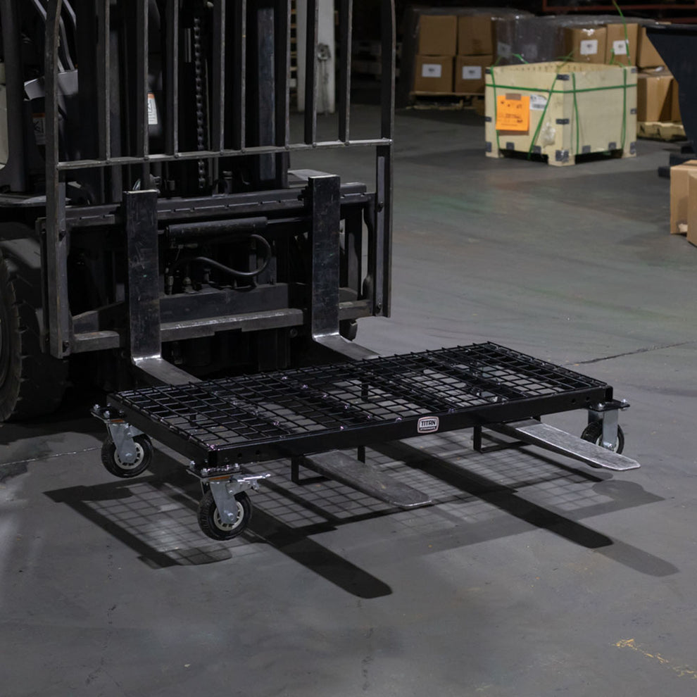 Industrial Rolling Platform Base | Titan Attachments