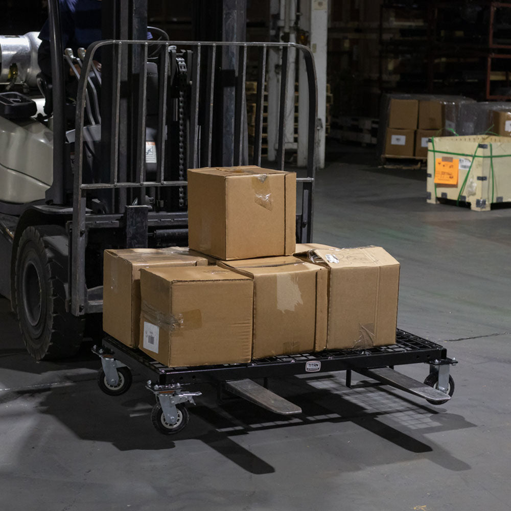 Industrial Rolling Platform Base | Titan Attachments