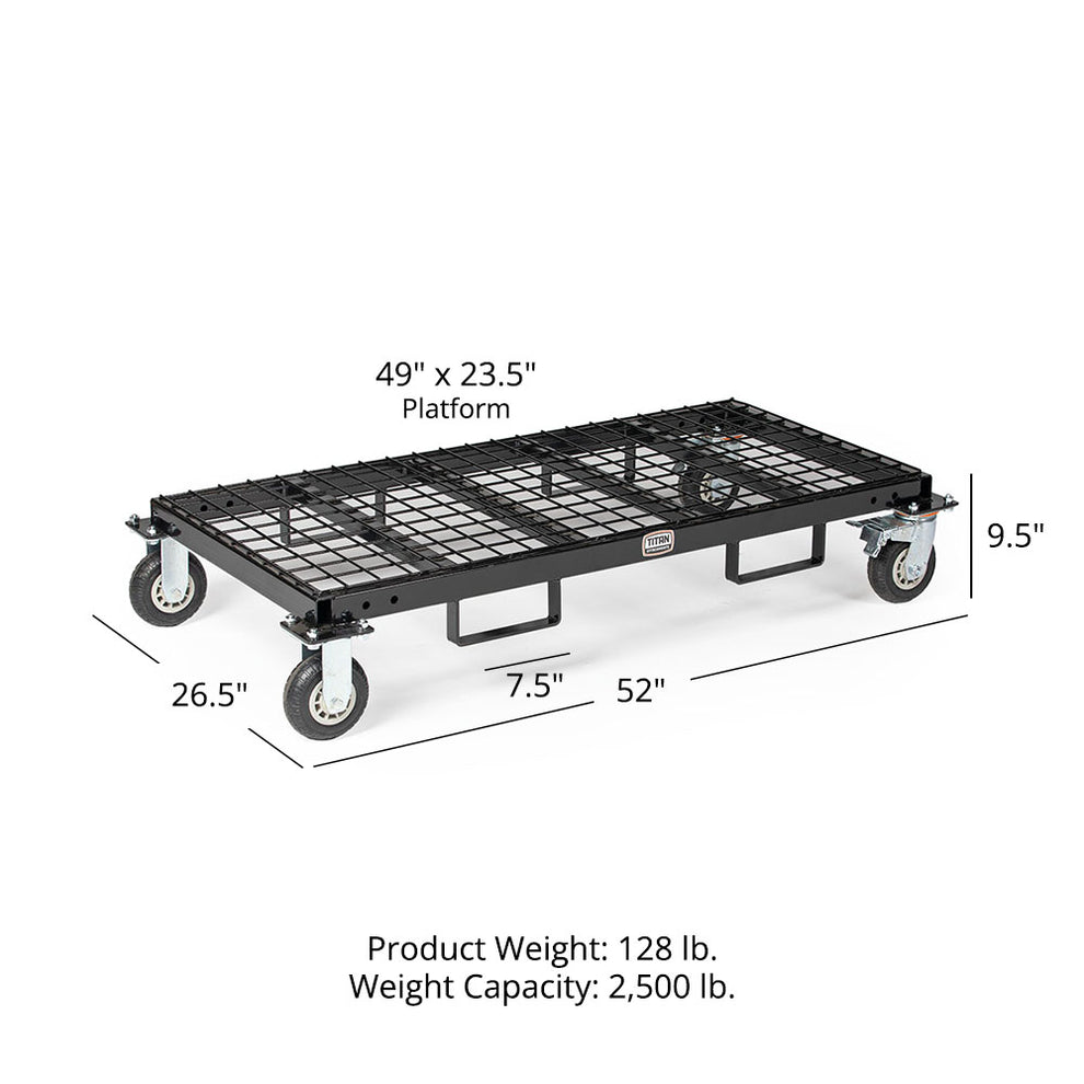 Industrial Rolling Platform Base | Titan Attachments
