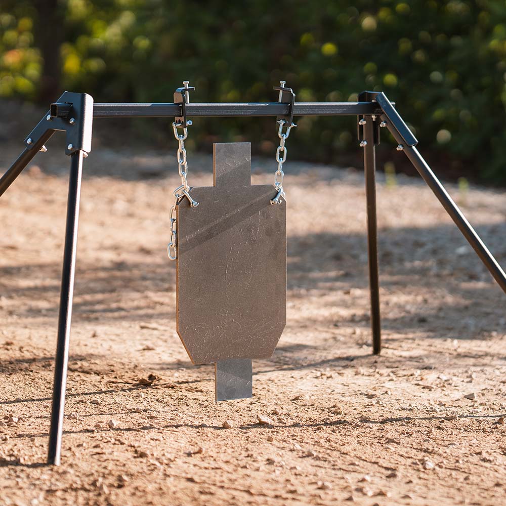 3/8" AR500 Steel Silhouette Gong Shooting Target