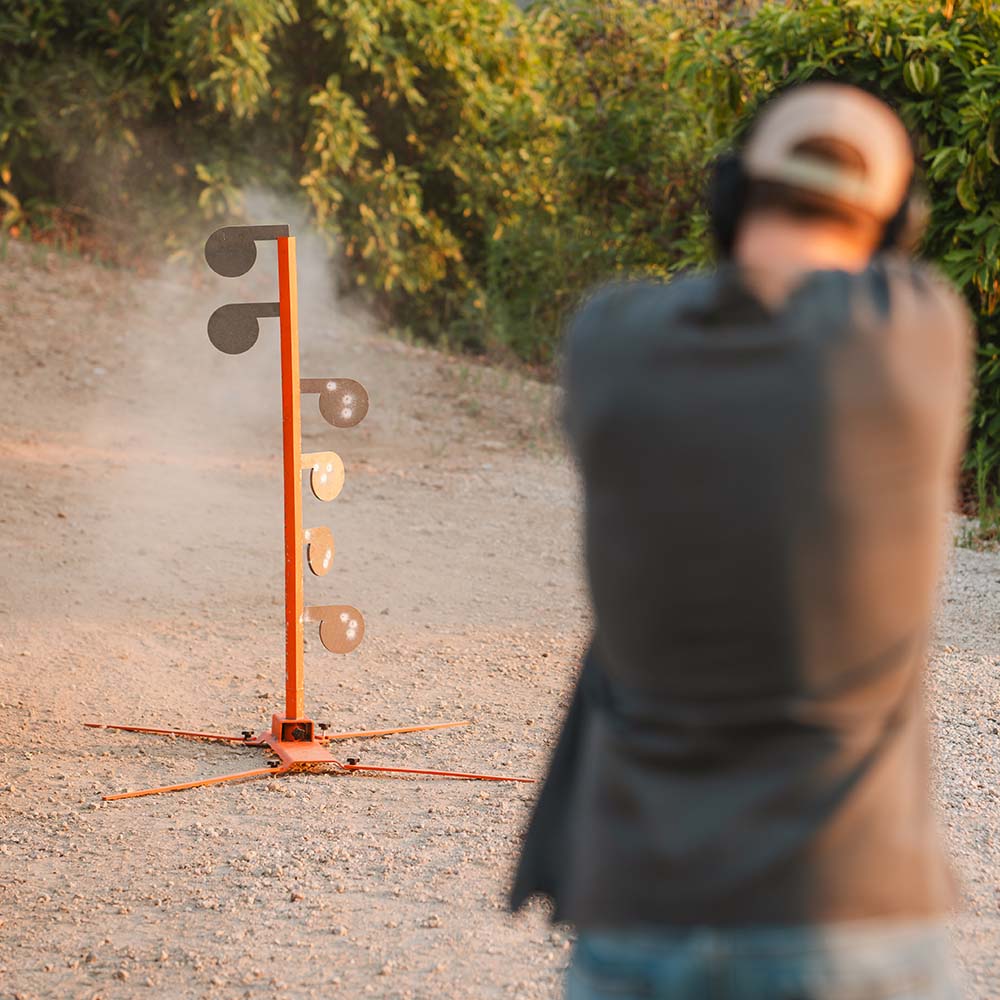 Bow Target AR500 Steel Target System - 63 Inch Adjustable Shooting Stand 1154841