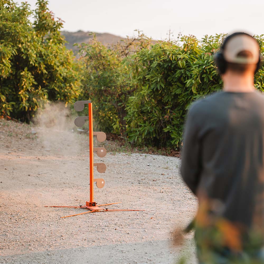 No-Weld Dueling Tree with AR500 Steel Paddle Targets | Titan