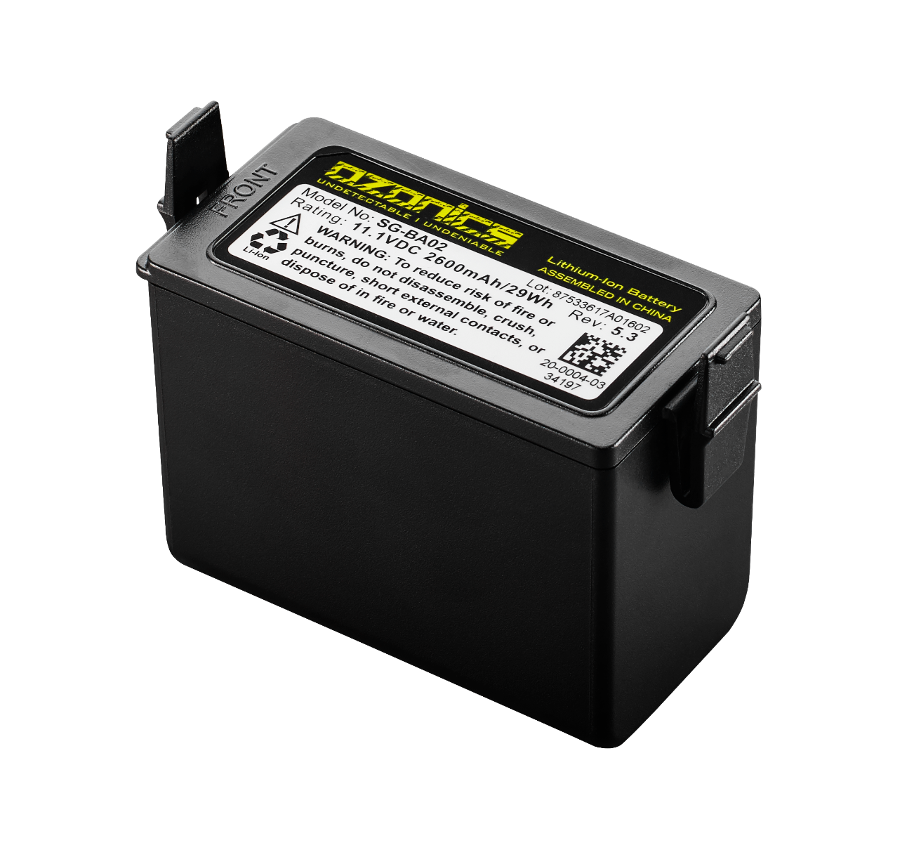 Ozonics HR200/HR230 Standard Battery - view 1