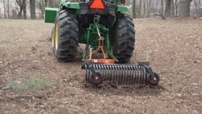 3 Point Landscape Rakes, Optional Bolt-On Wheels - Rake Length: 5' - Optional Bolt-On Wheels: Yes | 5' / Yes