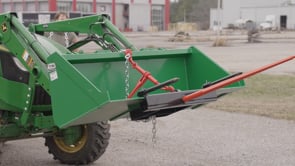 Universal Hay Bale Spear Bucket Attachment | Frame + 39" Spear