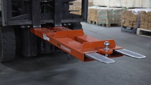 Fork Mounting Towing Jib with Hook