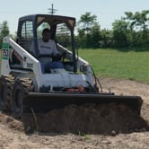 Hydraulic Skid Steer Dozer Blade / Snow Plow | 92"