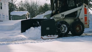 92" Skid Steer Snow Pusher Attachment