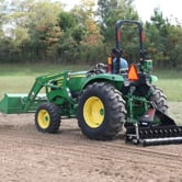 3 Point Soil Pulverizer Fits Category 1 and 2 Tractors | 60"