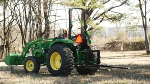 3 Point Pallet Fork Frame, Cat 1 Quick Hitch