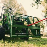 Pro Series Pallet Fork Frame Attachment, Fits John Deere Tractors | Frame + 48" Blades