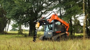 Skid Steer Hydraulic Auger Attachment | Frame Only