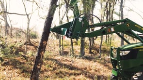Post And Tree Puller, Fits John Deere Tractors | Push Bar Included