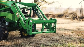 Economy Series Pallet Fork Frame Attachment, Fits John Deere Tractors | Frame Only