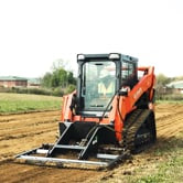 Skid Steer Land Plane with Hydraulic Shanks | 84" / Yes