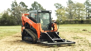 Skid Steer Land Plane with Hydraulic Shanks | 84" / No