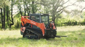 Pin-On Pallet Fork Attachment, 46" Hefty Fork Blades