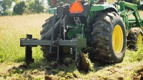 3 Point 3 Shank Subsoiler, Fits Cat 1 and 2 Tractors