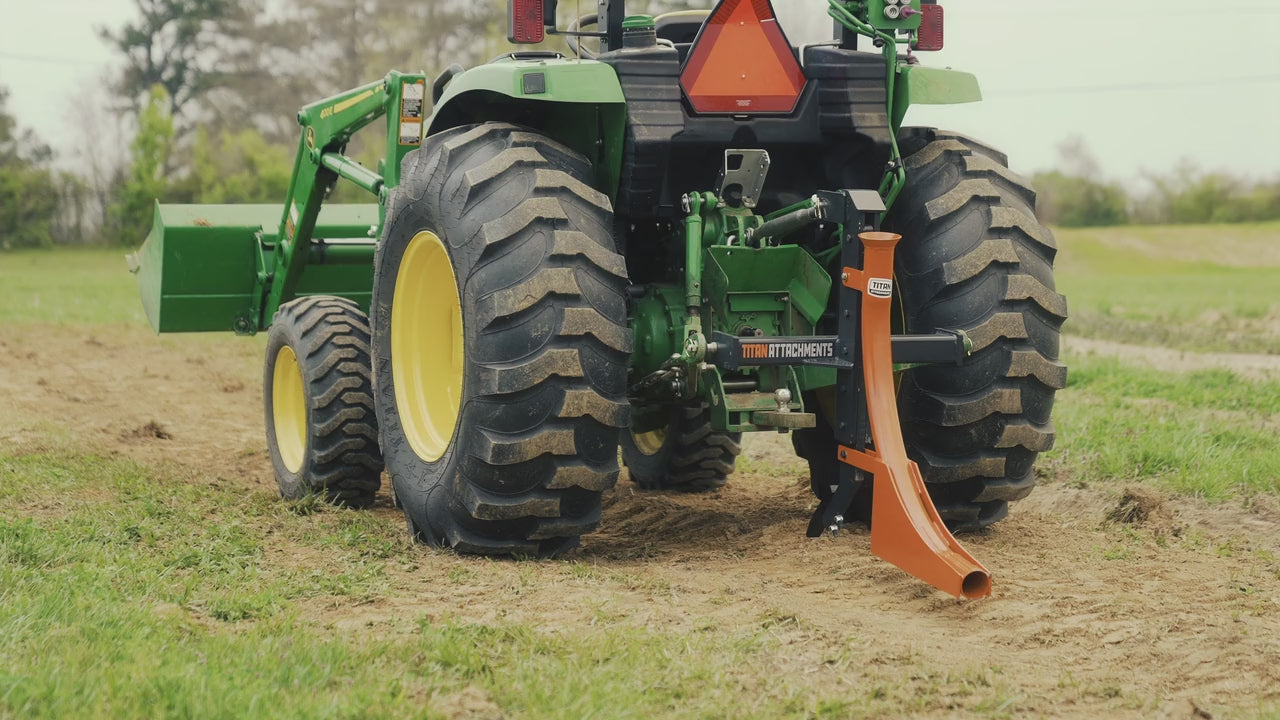 Single Tine Subsoiler with Optional Pipelayer Attachment | Subsoiler