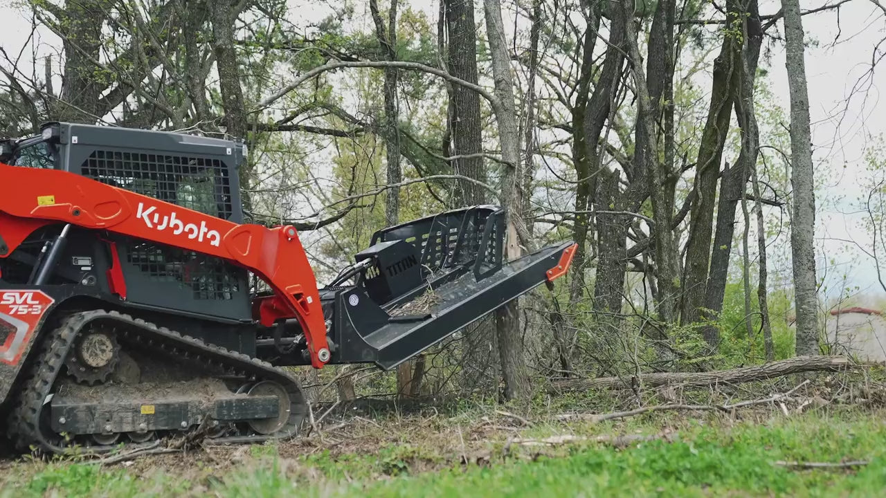 USA Made Skid Steer Brush Cutter - Cutting Width: 60" | 60"