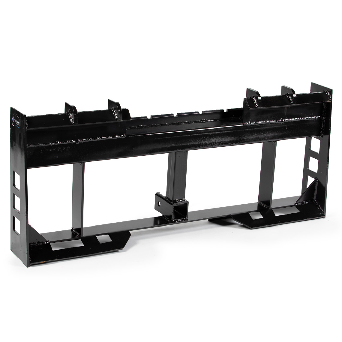 Titan Attachments Pallet Fork Frame With Trailer Hitch Bobcat Skid